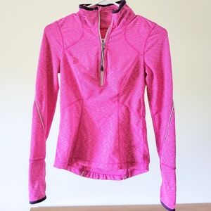 [Zella] Heather Pink Athletic Pullover